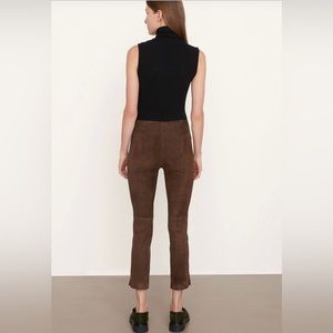 VINCE SUEDE CROP LEGGING / SIZE XS